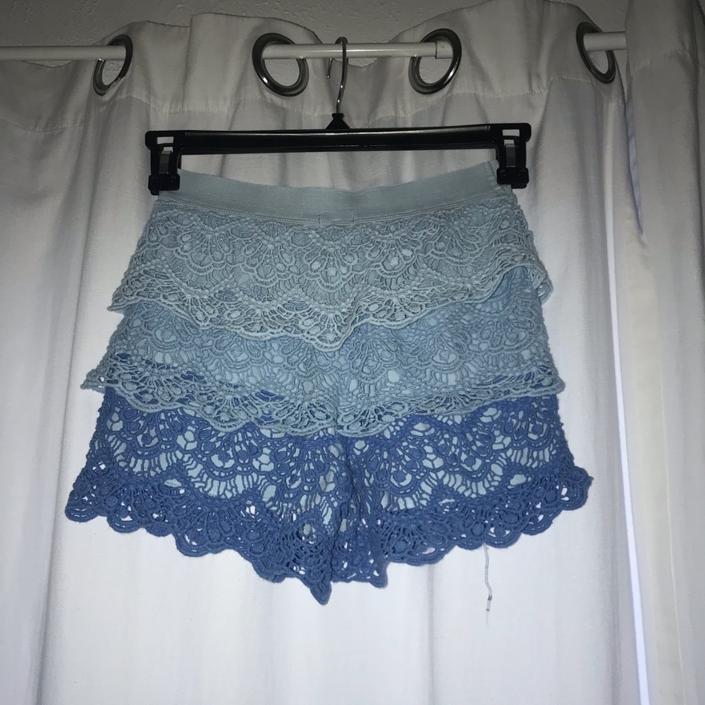Blue shorts